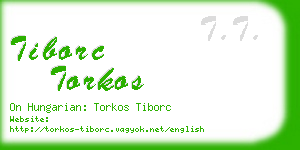tiborc torkos business card